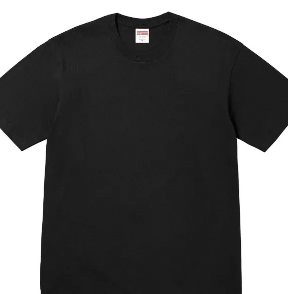 XL SS24 M S Black TEE L White WARDS and BACK 0711